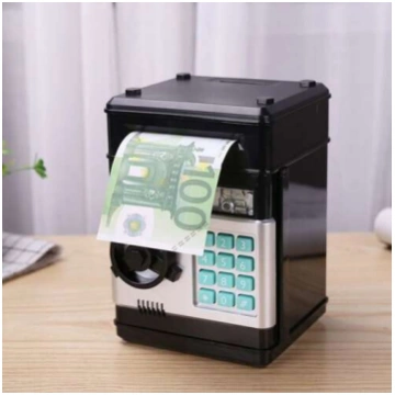 Naudas bankas seifs - elektroniskais bankomāts krā