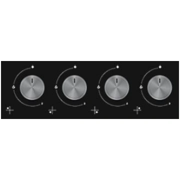 BEKO HOB HILW64222S 60 CM GĀZES MELNA HILW64222S H