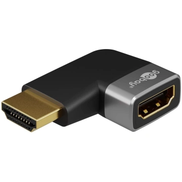 Pro Plus HDMI leņķa adapteris 90° vertikāls melns