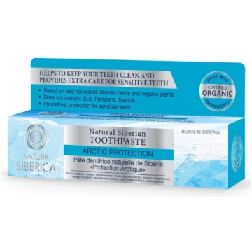 Dabīga zobu pasta Natura Siberica Artic Protection