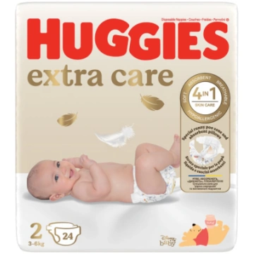 HUGGIES Extra Care 2 autiņbiksītes jaundzimušiem 3