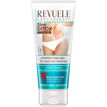 REVUELE SLIM & DETOX With Caffeine Correcting Gel 