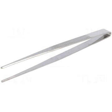 Tweezers | Tweezers len: 155mm | Blades: straight 