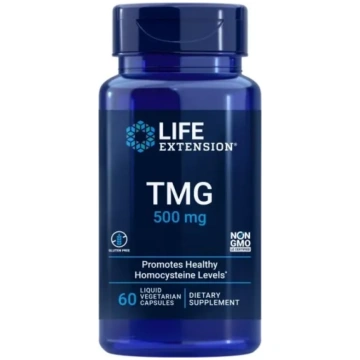 TMG 500 mg, 60 šķidrās veģetārās kapsulas Life Ext
