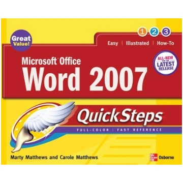 Microsoft Office Word 2007 QuickSteps 2007 ed