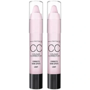 2 x Max Factor CC krāsu korektors - koriģē tumšos