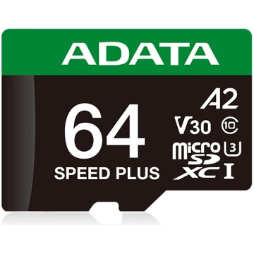 ADATA Speed Plus 64GB microSDXC atmiņas karte UHS-