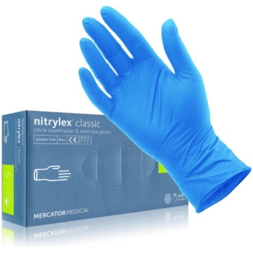 NITRYLEX CLASSIC BLUE - nitrila cimdi L N100