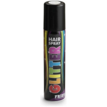 GLITTER HAIR-SPRAY, SILVER,100ML