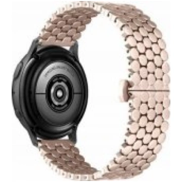 Beline Strap Watch 20mm Metal Honeycomb Rose-Gold 