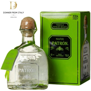 Tequila Patrón Silver 70cl Boxed Patrón Spirits Co