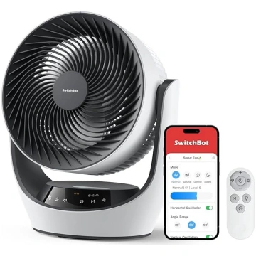 SwitchBot USB galda ventilators, jaudīgs 24 dB klu