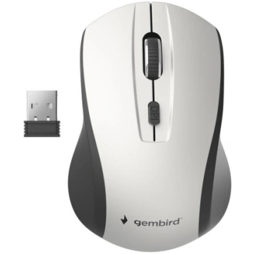 MOUSE USB OPTICAL WRL BLACK/SILVER MUSW-4B-02-BS G