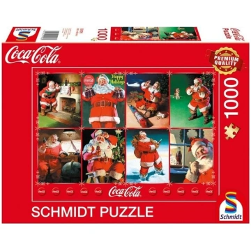 Puzle 1000 gabalu Coca-cola Santa Klauss Schmidt S