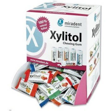 Miradent Xylitol košļājamo gumiju MIX (200x2)