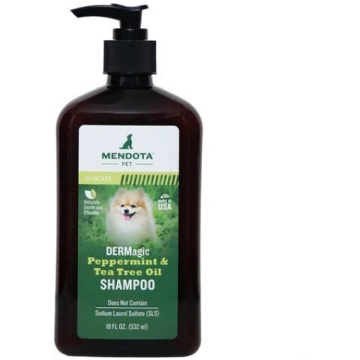 DERMagic Peppermint & Tea Tree Oil Shampoo, 532 ml