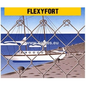 Pītais žoga siets FLEXYFORT H1,8m / Stieple 2 mm /