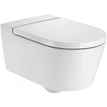 Tualetes pods piekaramais Roca Inspira Round Rimle