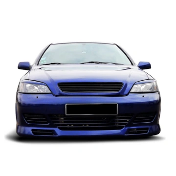 Opel Astra G Black Badgeless Grill - Sleek Custom 