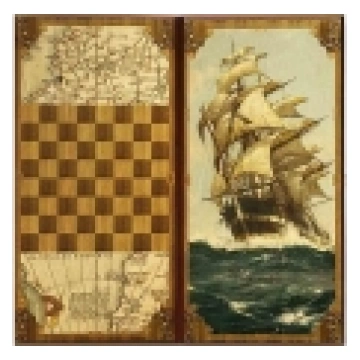 Nardi koka Kuģis "Galda spēle" TD1828