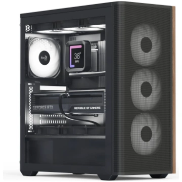 Aerocool D501A PC Case, Mid Tower, ATX, Tempered G