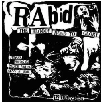 Lietots - CD Rabid - The Bloody Road To Glory Fall