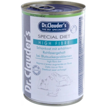 Dr.Clauder"s Special Diet High Fiber - Konservēta 