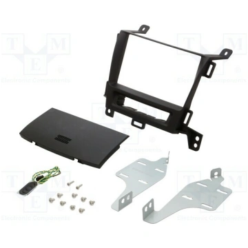 Radio frame; Opel; 2 DIN; black | RAM-40.971 | 381