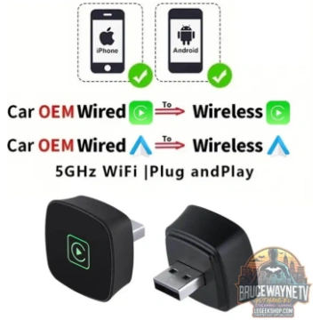 ???? Wireless CarPlay & Android Auto Adapter | Plu
