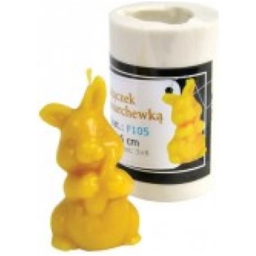 Silikona veidne - Zaķis ar burkānu 6 cm LYSON 2000