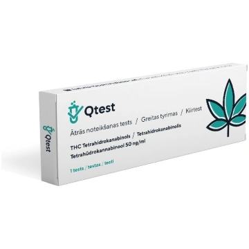 Qtest™ - Ātrais marihuānas tests (THC)