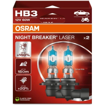 OSRAM 9005NL-2HB - HB3 AUTOLAMPAS 60W 12V NIGHT BR