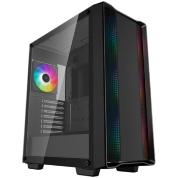 DeepCool CC560 ARGB V2, tower case (black, tempere