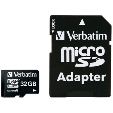 Verbatim SD MicroSD Card 32GB SDHC Premium Class10