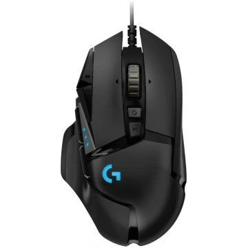 MOUSE USB OPTICAL G502 HERO/BLACK 910-005471 LOGIT
