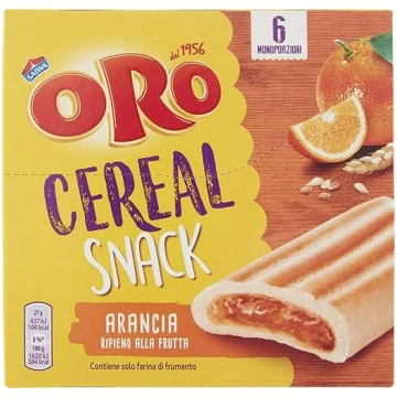 Oro Saiwa Graudaugu uzkodas Arancia Graudaugu cepu