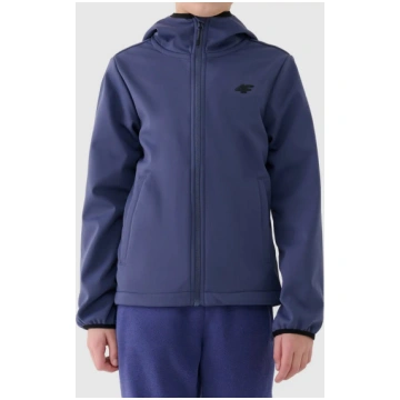 4F SOFTSHELL JACKET, DENIM/374
