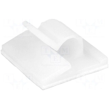 Self-adhesive cable holder | Øbundle : 6mm | polya