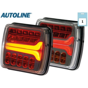 LED-aizmugures lukturis 1606-40000 labais
