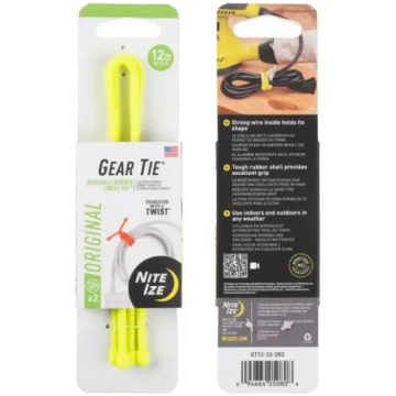 Nite Ize - Gear Tie 12" Original Twist Tie - Divu 