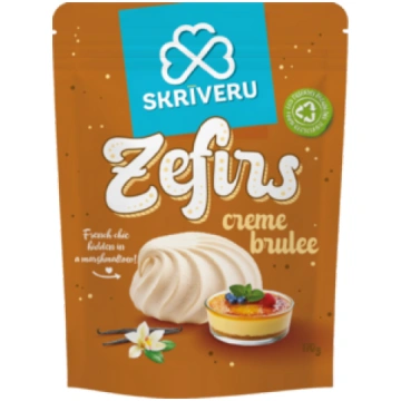 Zefīrs ar Crème Brûlée garšu 170 g | Skrīveru Sald