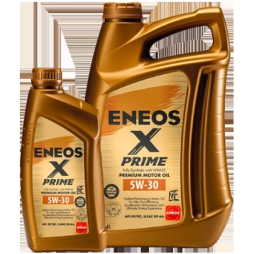 Motoreļļa ENEOS X PRIME 5W-30 API SP/RC, ILSAC GF-