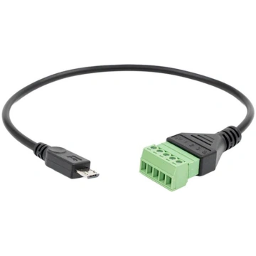Shelly Micro USB to 5-Terminal Add-on – paplašināj