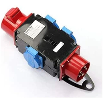 CEE Construction Power Distributor High Current Sc