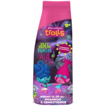 Trolls šampūns un kondicionieris 2in1 (400ml)