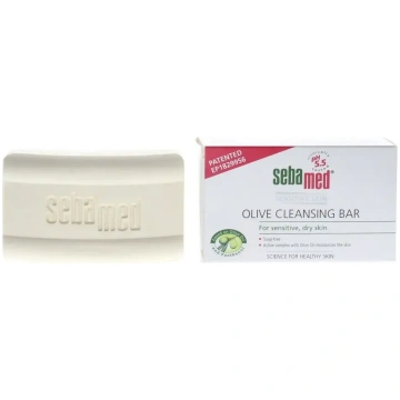 Sebamed Olive Cleansing Bar for Sensitive Dry Skin