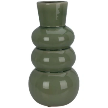 Vāze Home Styling Collection Bubble, 25 cm, zaļa k