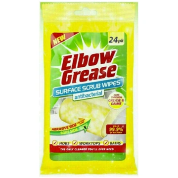 Elbow Grease attīrošas salvetes, 24 gab