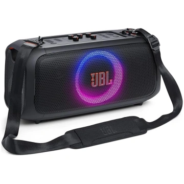 JBL Partybox On-The-Go Essential melnā krāsā - pār