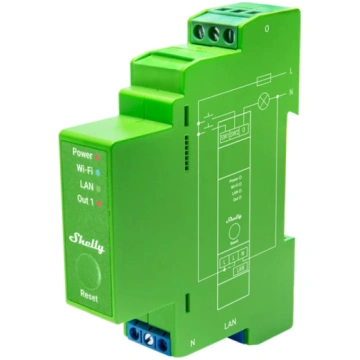 Shelly PRO Dimmer 1PM WiFi + Ethernet 1 grupas vie